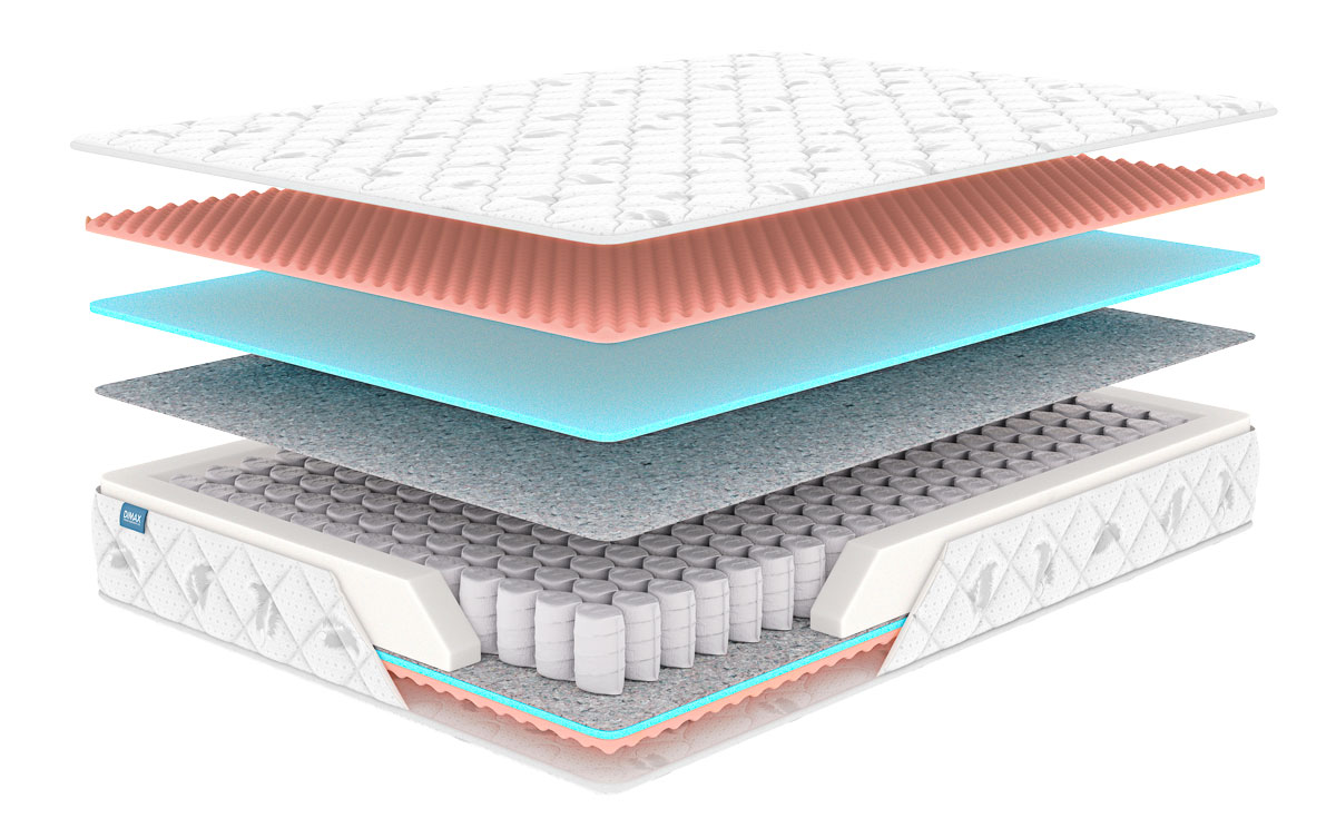 Матрас Dimax Оптима Массаж – купить в Тюмени, цены в интернет-магазине  «МногоСна»